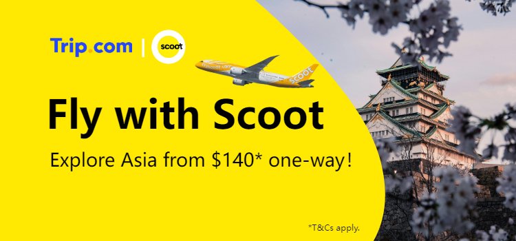 Scoot Flash Sale - Asia from $140 One-Way - Flight Deal to Singapore